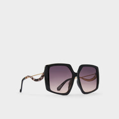 Black/Gold Multi Asya Black/Gold Multi Women's Square - Square sunglasses | Aldo