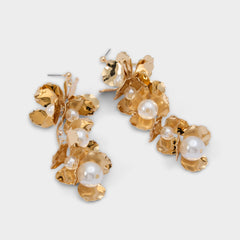 Gold Serrenna Gold Women's Earrings - Chandelier earrings | Aldo