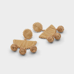 Light Brown Seven in Light Brown - Chandelier earrings | Aldo