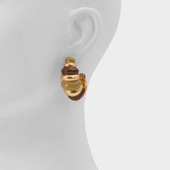 Light brown Samarra in Light Brown - Hoop earrings | Aldo