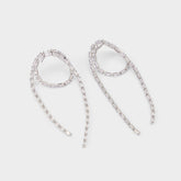Silver/clear multi Wude in Silver Clear Multi - Chandelier earrings | Aldo