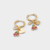 Red Cerisiaa Red Women's Gold plated - Earrings | Aldo