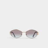 Gold Rilibaen Gold Women's Round - Sunglasses | Aldo