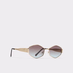 Gold Rilibaen Gold Women's Round - Sunglasses | Aldo