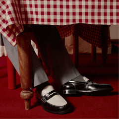 Black/white Kieran Black/White Men's Dress Shoes - Loafer | Aldo