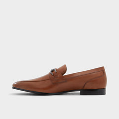 Cognac Marinho Cognac Leather Smooth Men's Dress Shoes - Loafer | Aldo