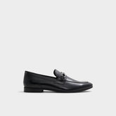 Open Black Marinho Open Black Leather Smooth Men's Dress Shoes - Loafer | Aldo