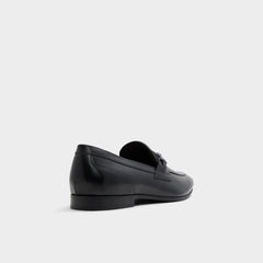 Open Black Marinho Open Black Leather Smooth Men's Dress Shoes - Loafer | Aldo