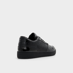Black Zethan Black Synthetic Patent Men's Low top - Low top sneaker, Cup sole | Aldo