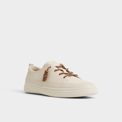 White/Bone Tristin in White Bone - Low top sneaker, Cup sole | Aldo