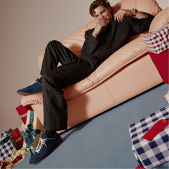 Navy Nathaniell in Navy - Low top sneaker, Cup sole | Aldo