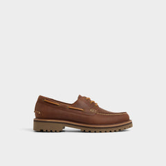 Brown overflow Cedric in Brown Overflow - Boat shoe | Aldo