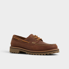 Brown overflow Cedric in Brown Overflow - Boat shoe | Aldo