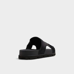 Open black Deniels Open Black Men's Slides - Slide sandal | Aldo