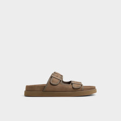 Light brown Sunnyside Light Brown Men's Slides - Slide sandal | Aldo