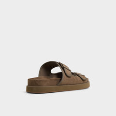 Light brown Sunnyside Light Brown Men's Slides - Slide sandal | Aldo