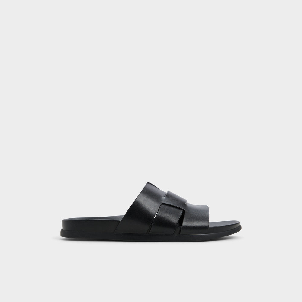 Black Padien Black Men's Sandals & Slides - Slide sandal | Aldo