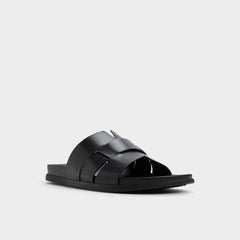 Black Padien Black Men's Sandals & Slides - Slide sandal | Aldo