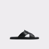 Open black Olino Open Black Men's Slides - Slide sandal | Aldo
