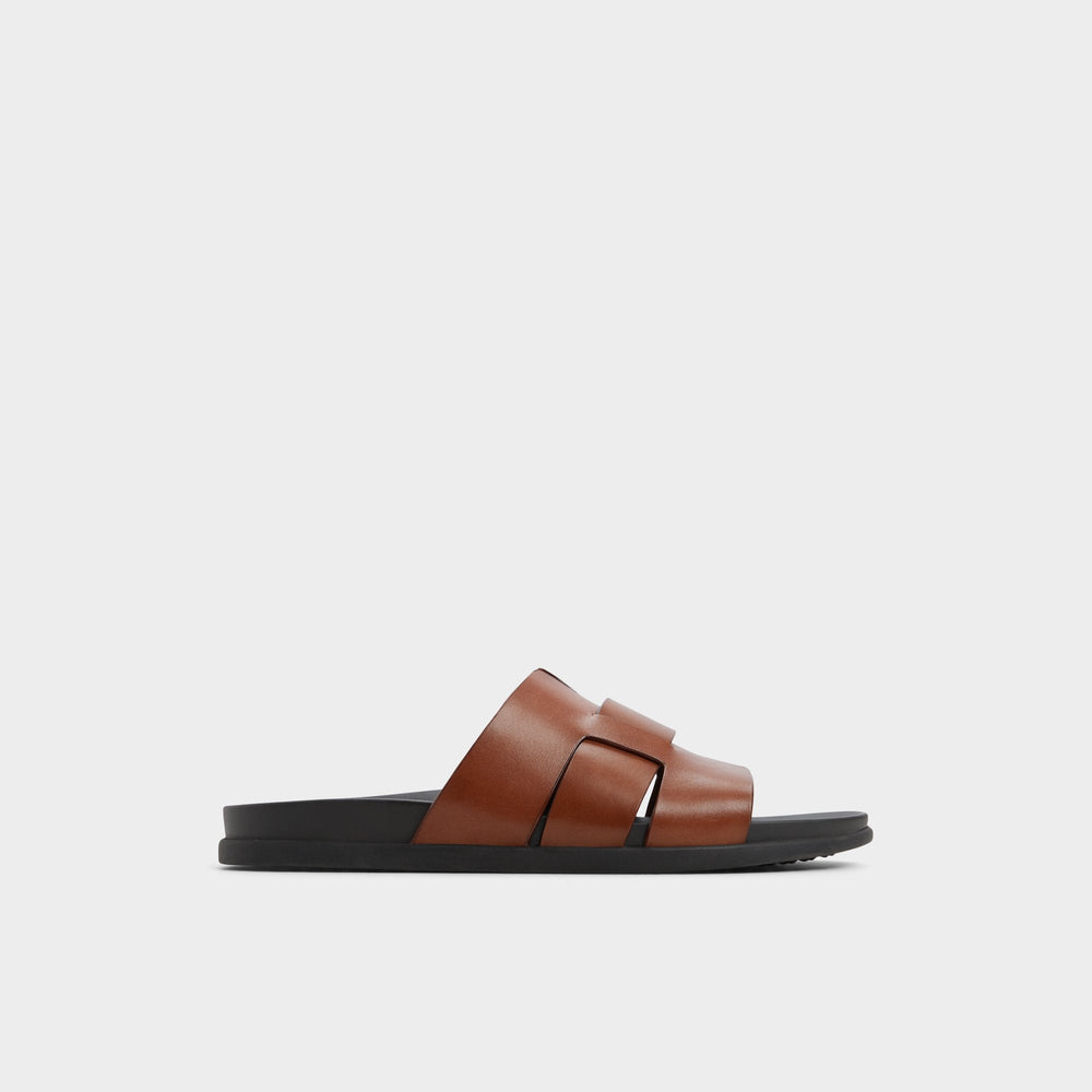 Cognac Padien Cognac Men's Sandals & Slides - Slide sandal | Aldo