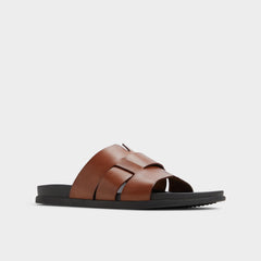 Cognac Padien Cognac Men's Sandals & Slides - Slide sandal | Aldo