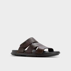 Dark Brown Windham Dark Brown Men's Sandals & Slides - Slide sandal | Aldo