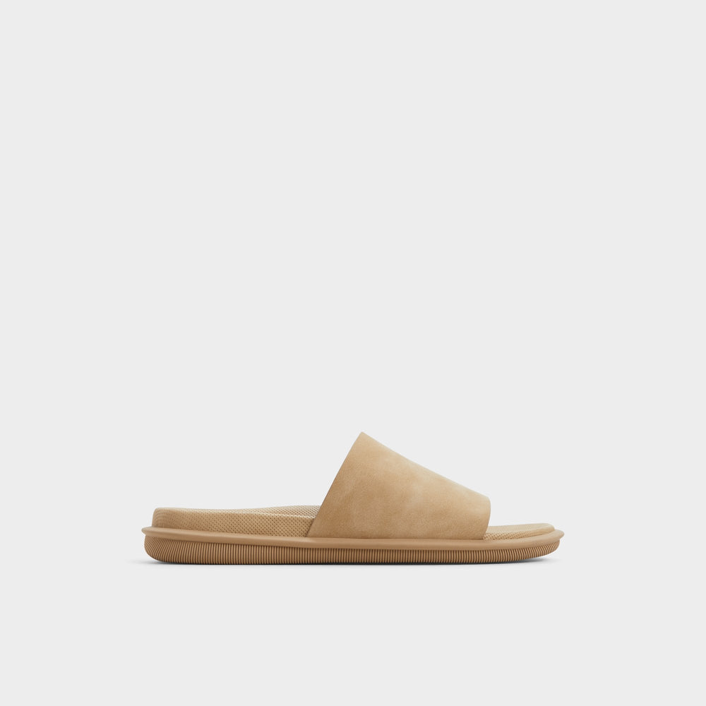 Light Beige Galesa Light Beige Men's Slides - Slide sandal | Aldo