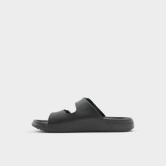 Black Hideo Black Men's Slides - Slide sandal | Aldo