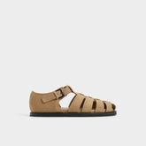 Taupe Wildhaven Taupe Men's Sandals & Slides - Flat sandal | Aldo