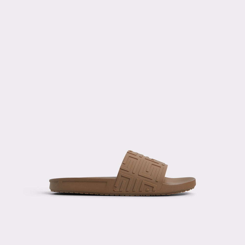 Other Brown Atrani Other Brown Men's Slides - Slide sandal | Aldo