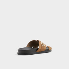 Open Brown Delmar Open Brown Men's Slides - Slide sandal | Aldo