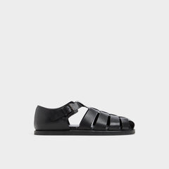 Black Wildhaven Black Men's Sandals & Slides - Flat sandal | Aldo