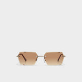 Gold Kaaolle Gold Men's Rectangle - Rectangle sunglasses | Aldo