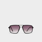 Black Natanielx Black Men's Sunglasses - Sunglasses | Aldo