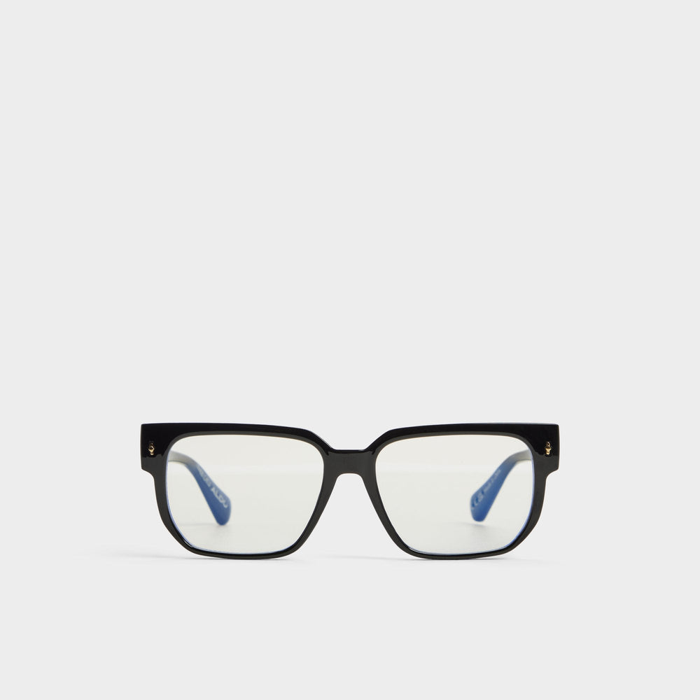 Black Nightfall Black Men's Rectangle - Non-prescription reading glasses | Aldo