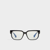 Black Nightfall Black Men's Rectangle - Non-prescription reading glasses | Aldo