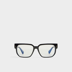 Black Nightfall Black Men's Rectangle - Non-prescription reading glasses | Aldo