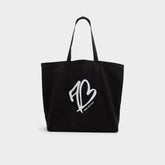 Black/White Made With Heart Tote Black/White Tote & Satchel bags - Tote bag | Aldo