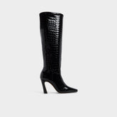 Black Vivienna in Black - Knee-high boot, Block heel | Aldo