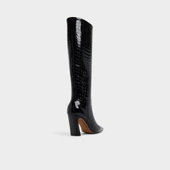 Black Vivienna in Black - Knee-high boot, Block heel | Aldo