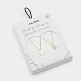 Gold/Clear Multi Besties Gold/Clear Multi Women's Necklaces - Gift set | Aldo