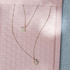 Gold/Clear Multi Besties Gold/Clear Multi Women's Necklaces - Gift set | Aldo