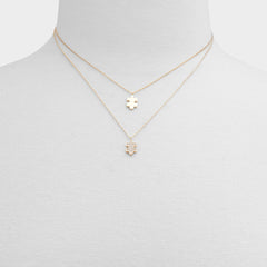 Gold/Clear Multi Besties Gold/Clear Multi Women's Necklaces - Gift set | Aldo