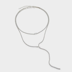 Silver/Clear Multi Alata Silver/Clear Multi Women's Cubic Zirconia - Necklace | Aldo