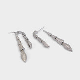 Silver/clear multi Serrpente in Silver Clear Multi - Statement earrings | Aldo