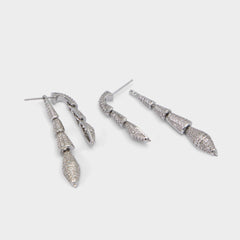 Silver/clear multi Serrpente in Silver Clear Multi - Statement earrings | Aldo