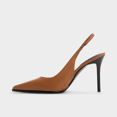 Light brown Re in Samantha Light Brown - Sling back high heel, Stiletto heel | Aldo