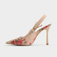 Beige combo Hennie in Beige Combo 14190601 - Sling back high heel, Stiletto heel | Aldo