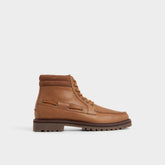 Cognac Farrell in Cognac - Combat boot, Lug sole | Aldo