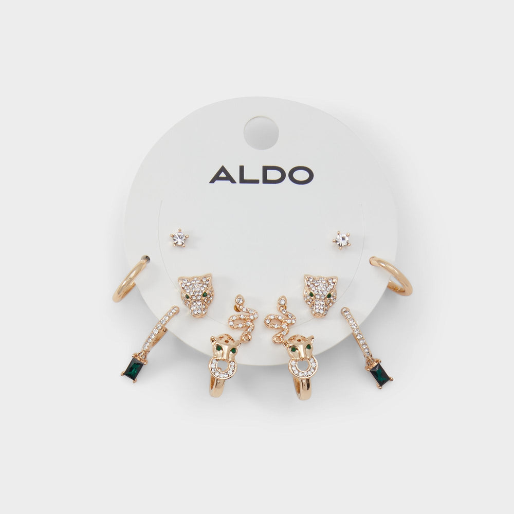 Gold/Clear Multi Junglechic Gold/Clear Multi Women's Earrings - Earrings | Aldo